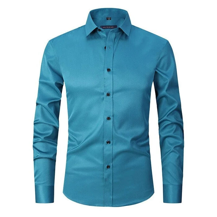 Lucas | Stretchy Wrinkle-Resistant Shirt