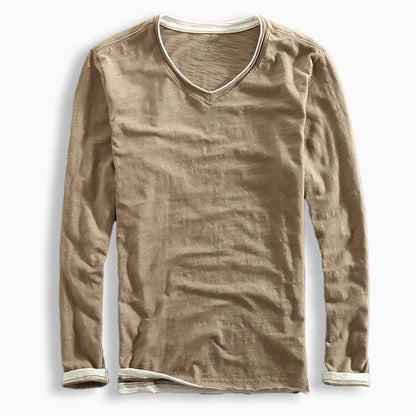 Louvel | Riku cotton long-sleeved shirt